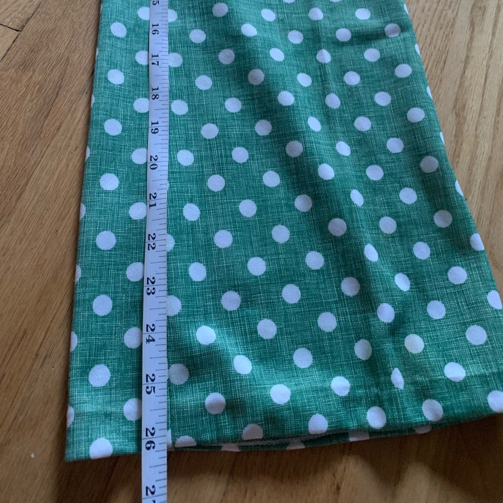 ✨VINTAGE✨ Jack Bryan // 1970s Green Polka Dot Pant Set - Picture 13 of 15